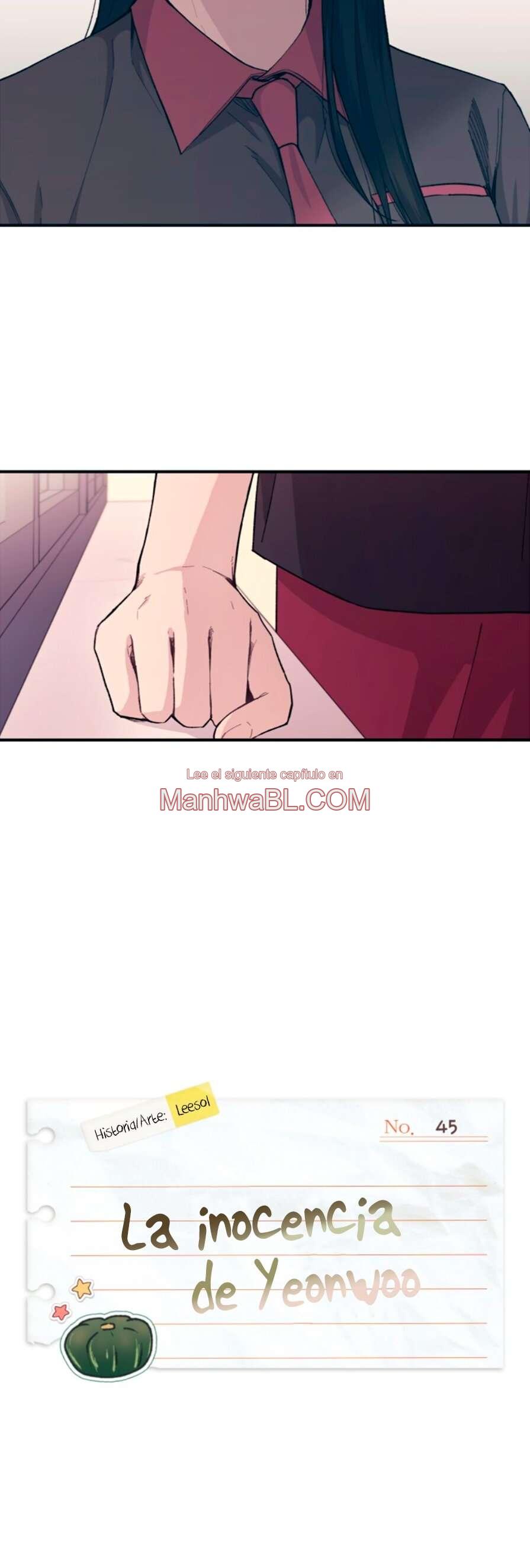 La inocencia de Yeonwoo - Capítulo 45 manhwa
