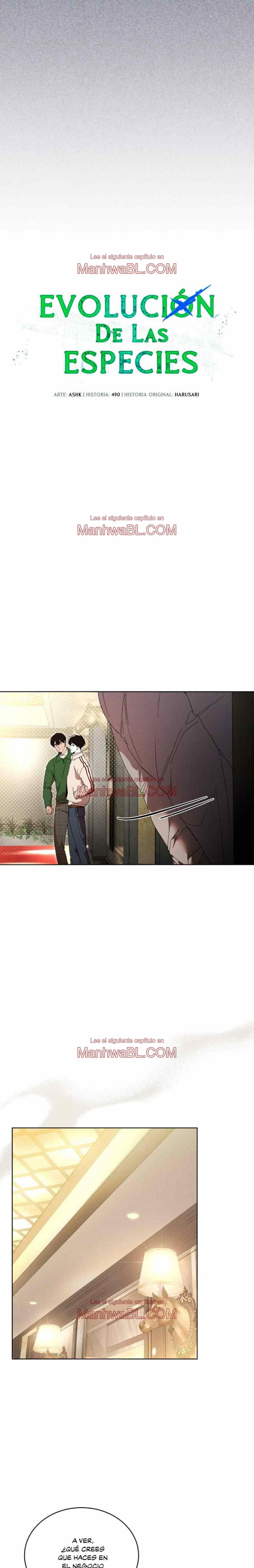Evolución de las especies - Capítulo 11 manhwa