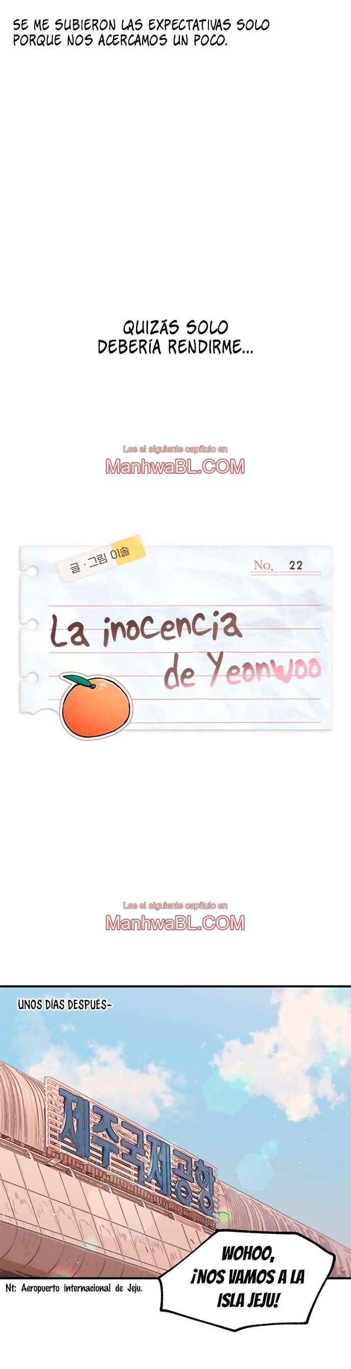 La inocencia de Yeonwoo - Capítulo 22 manhwa