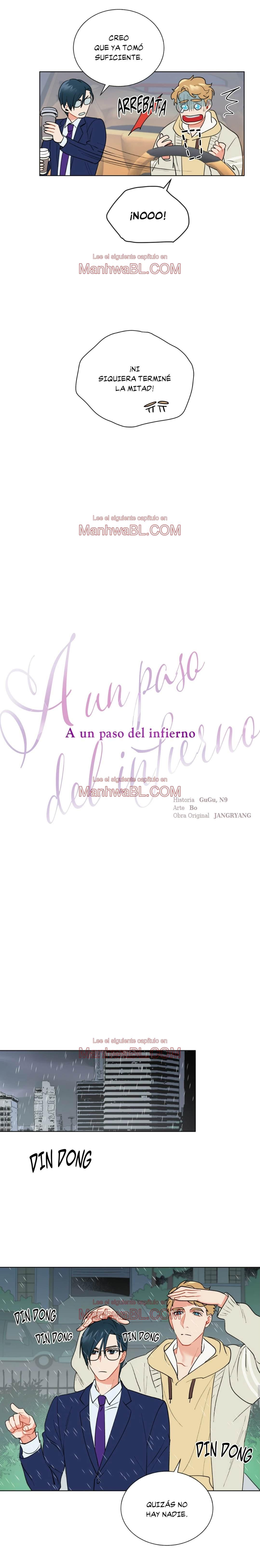 A un paso del infierno - Capítulo 16 manhwa
