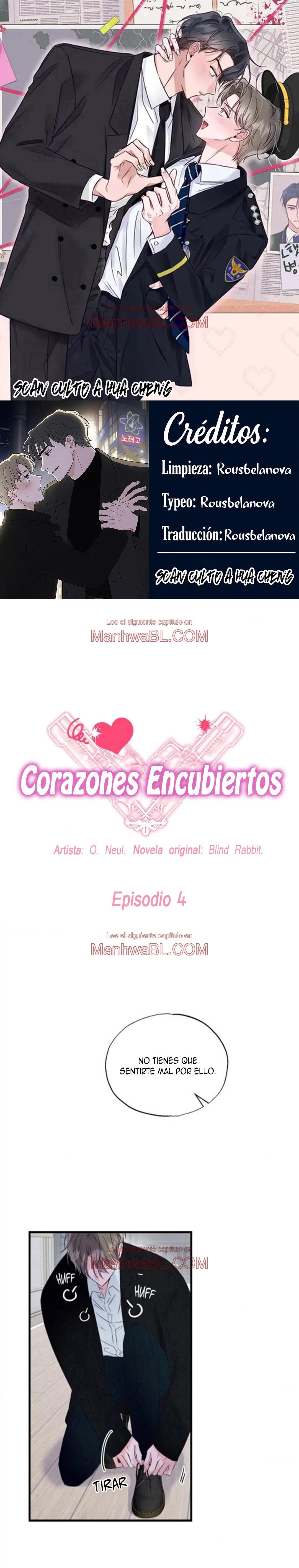 Corazones encubiertos - Capítulo 4 manhwa