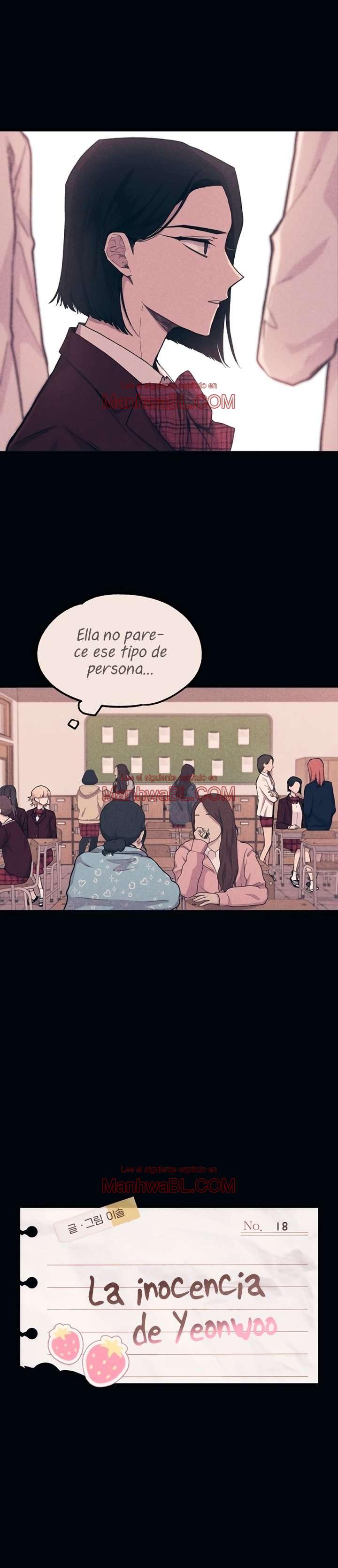 La inocencia de Yeonwoo - Capítulo 18 manhwa