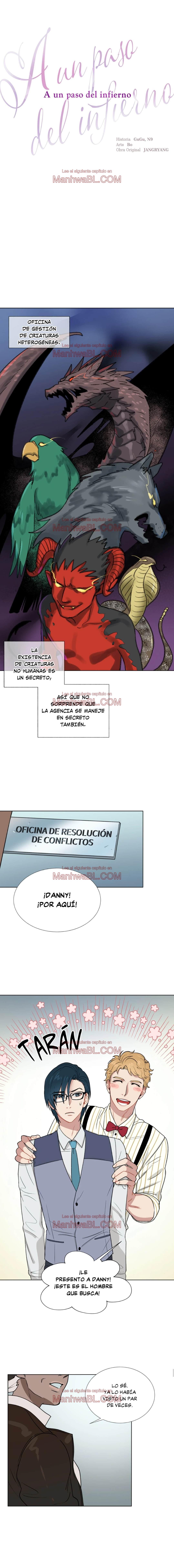 A un paso del infierno - Capítulo 1 manhwa