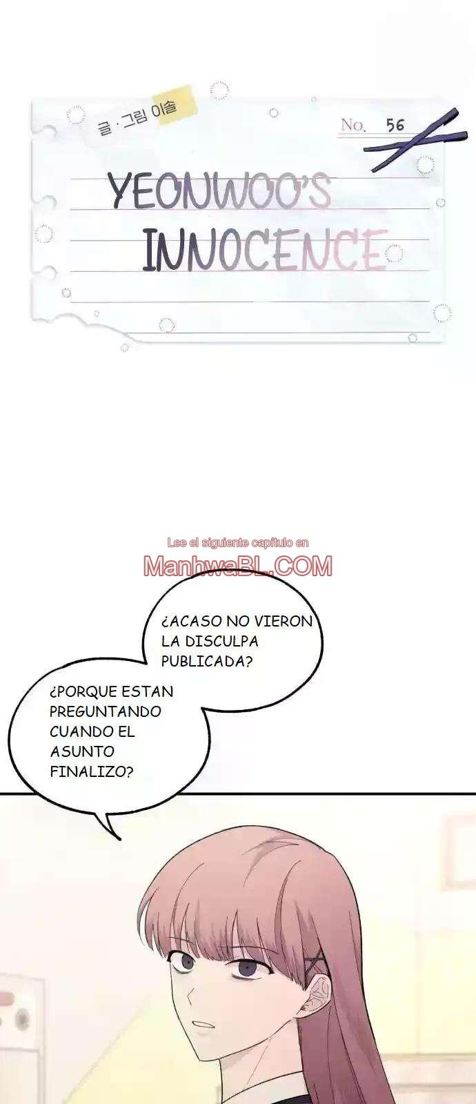 La inocencia de Yeonwoo - Capítulo 56 manhwa