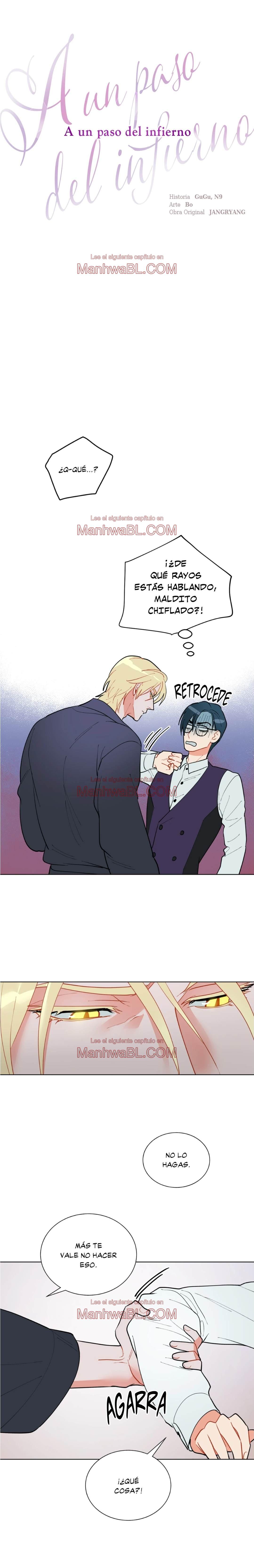A un paso del infierno - Capítulo 24 manhwa