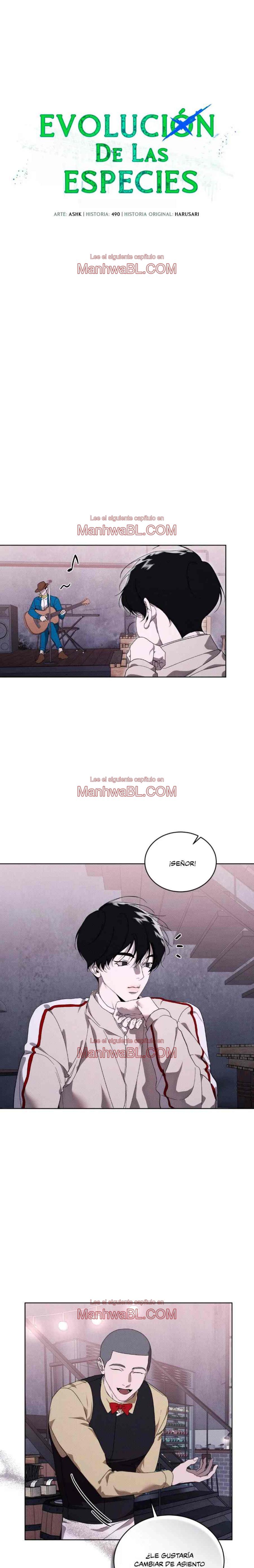 Evolución de las especies - Capítulo 10 manhwa