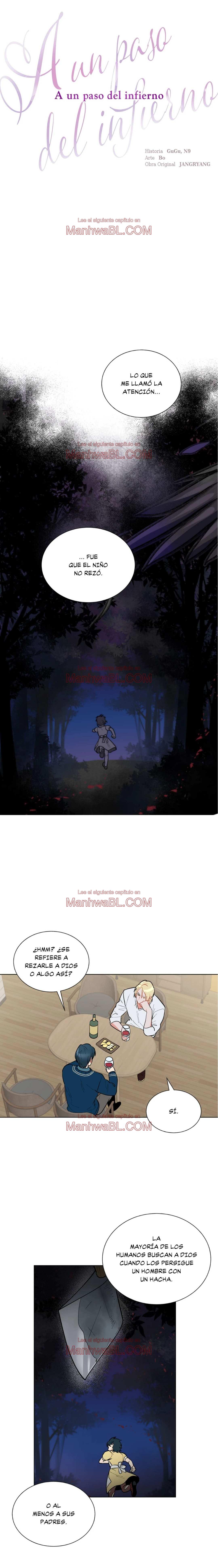 A un paso del infierno - Capítulo 21 manhwa