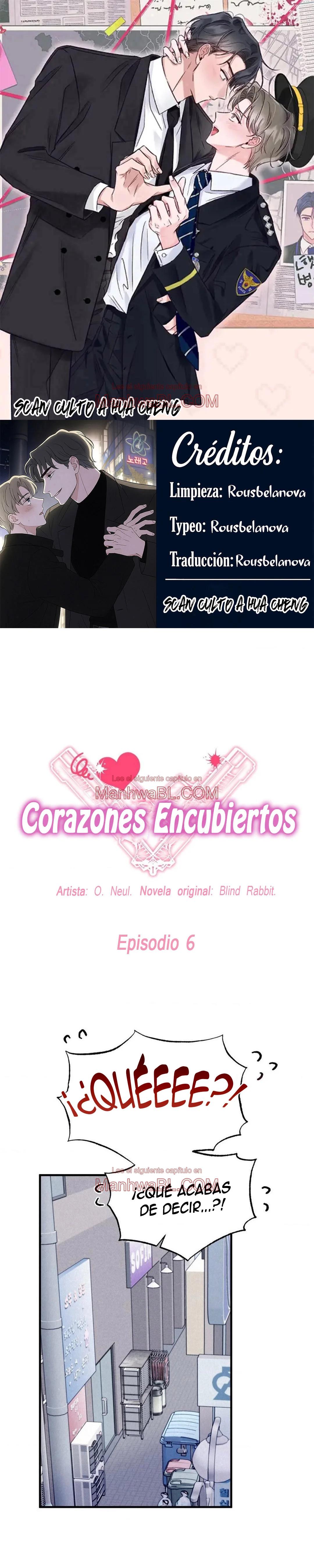 Corazones encubiertos - Capítulo 6 manhwa