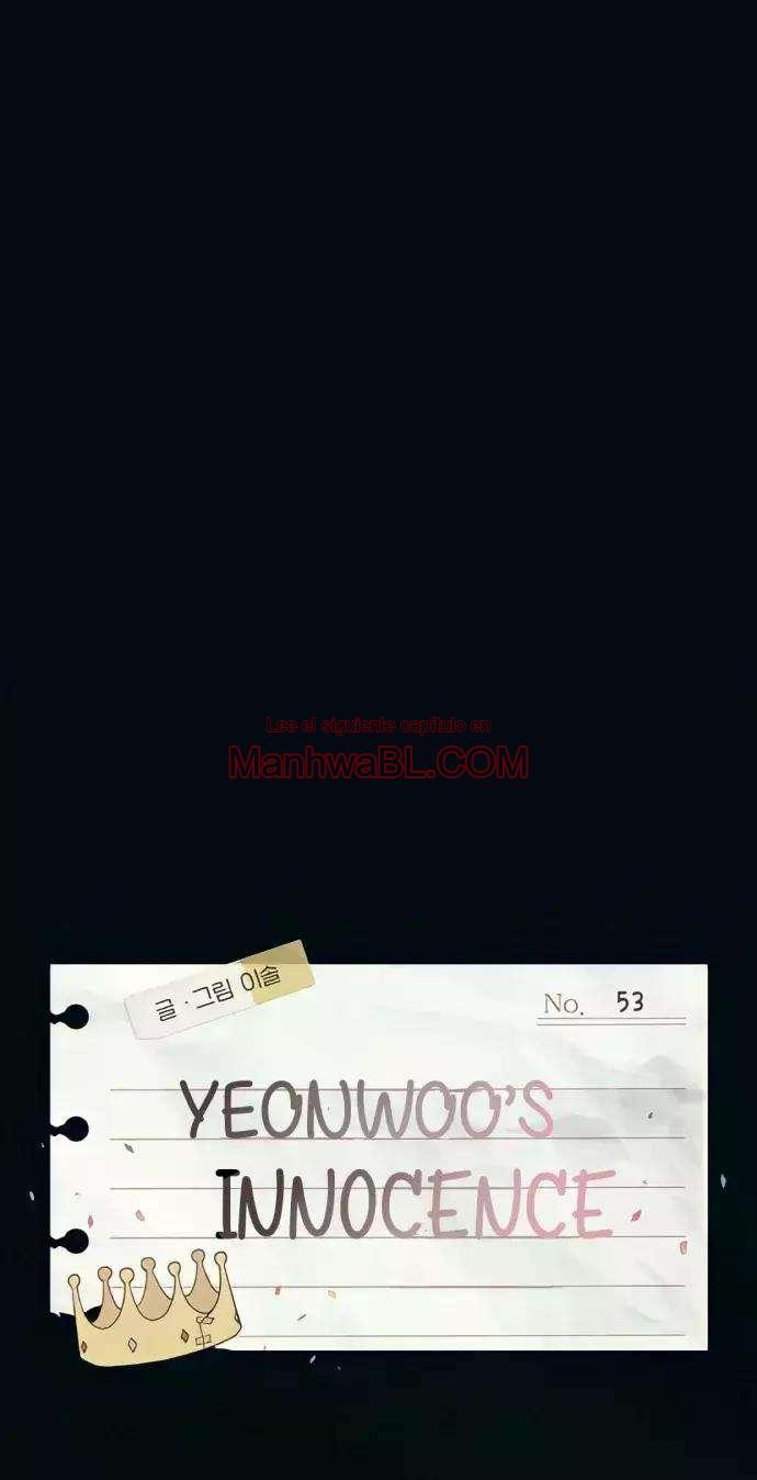 La inocencia de Yeonwoo - Capítulo 53 manhwa