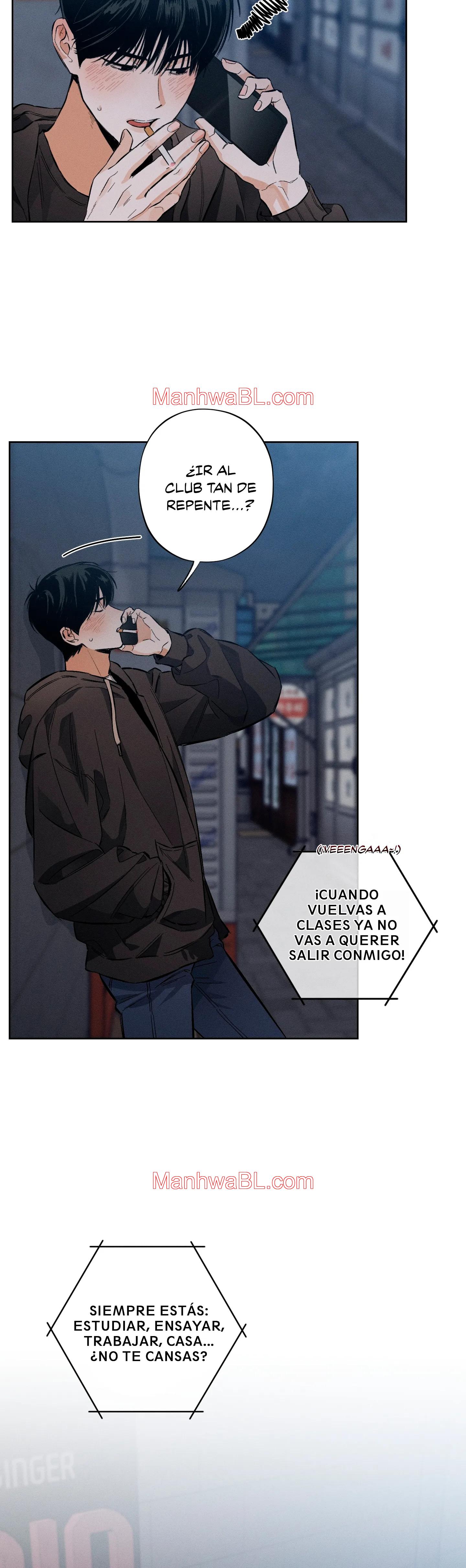Detras del escenario - Capítulo 1.2 manhwa