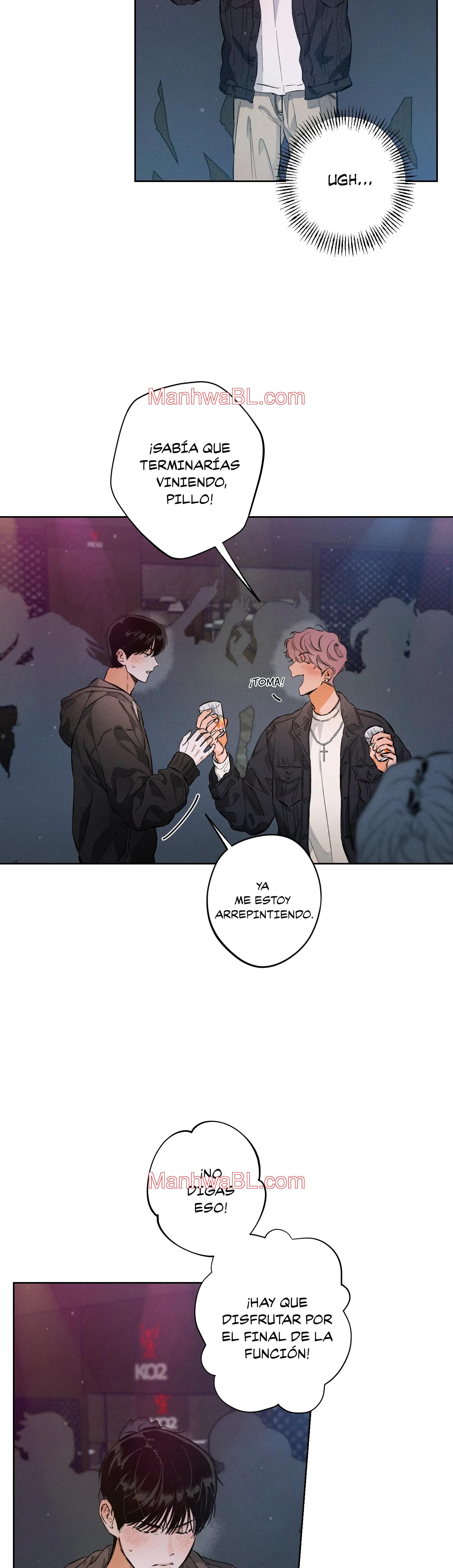 Detras del escenario - Capítulo 1.2 manhwa