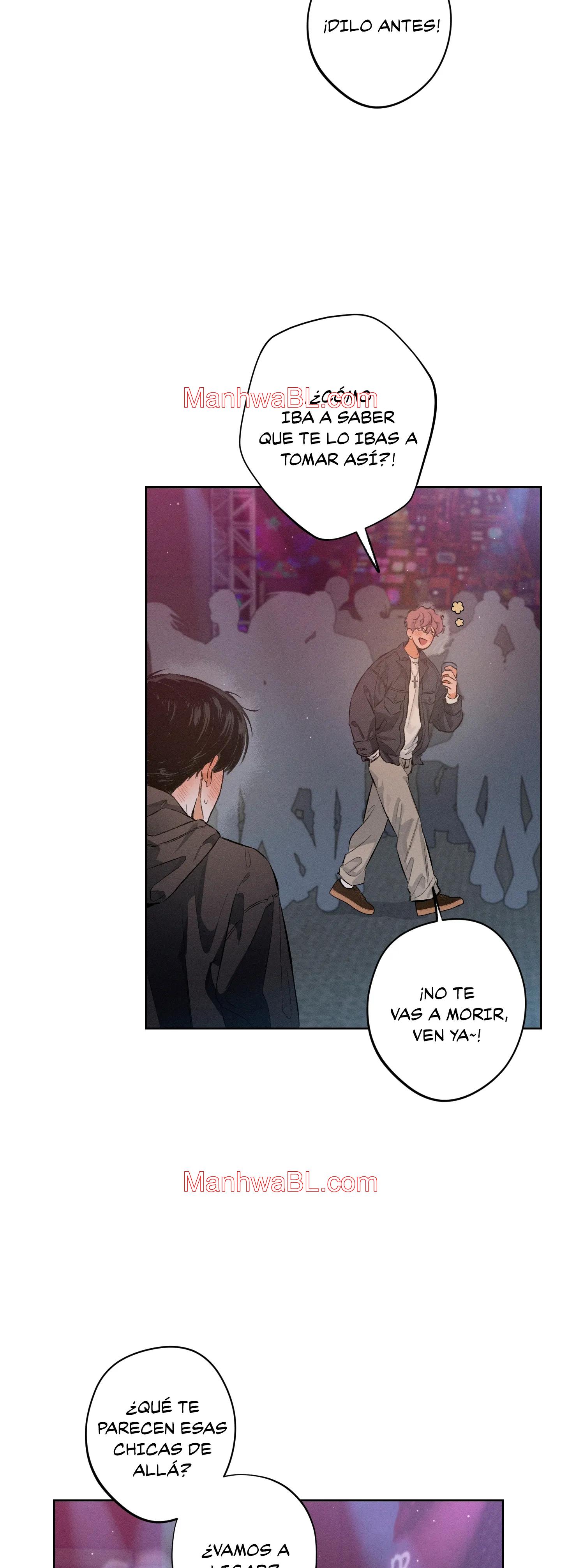 Detras del escenario - Capítulo 1.2 manhwa