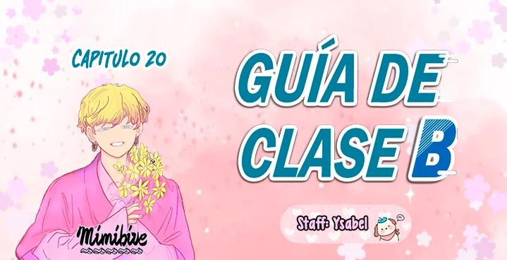 Guía de clase B - Capítulo 20 manhwa