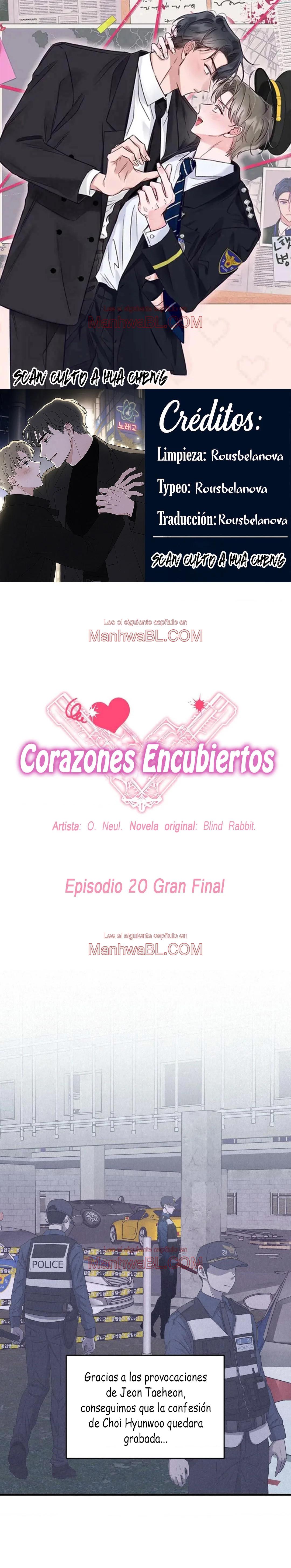Corazones encubiertos - Capítulo 20 manhwa
