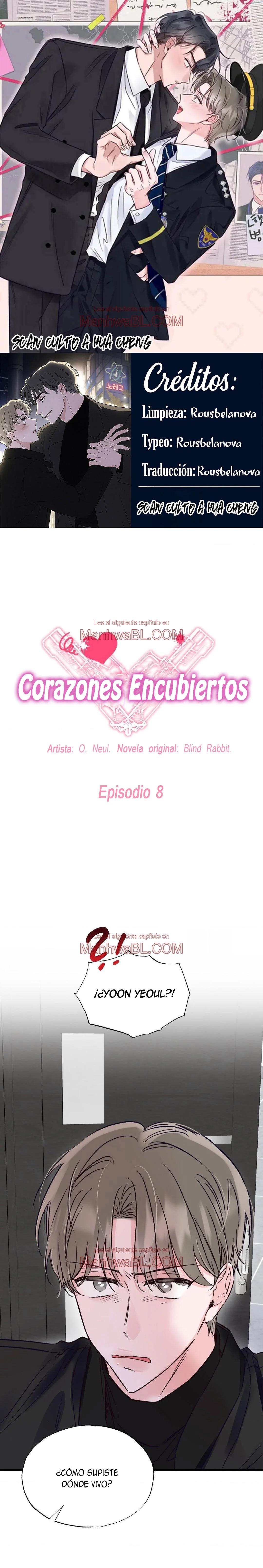 Corazones encubiertos - Capítulo 8 manhwa