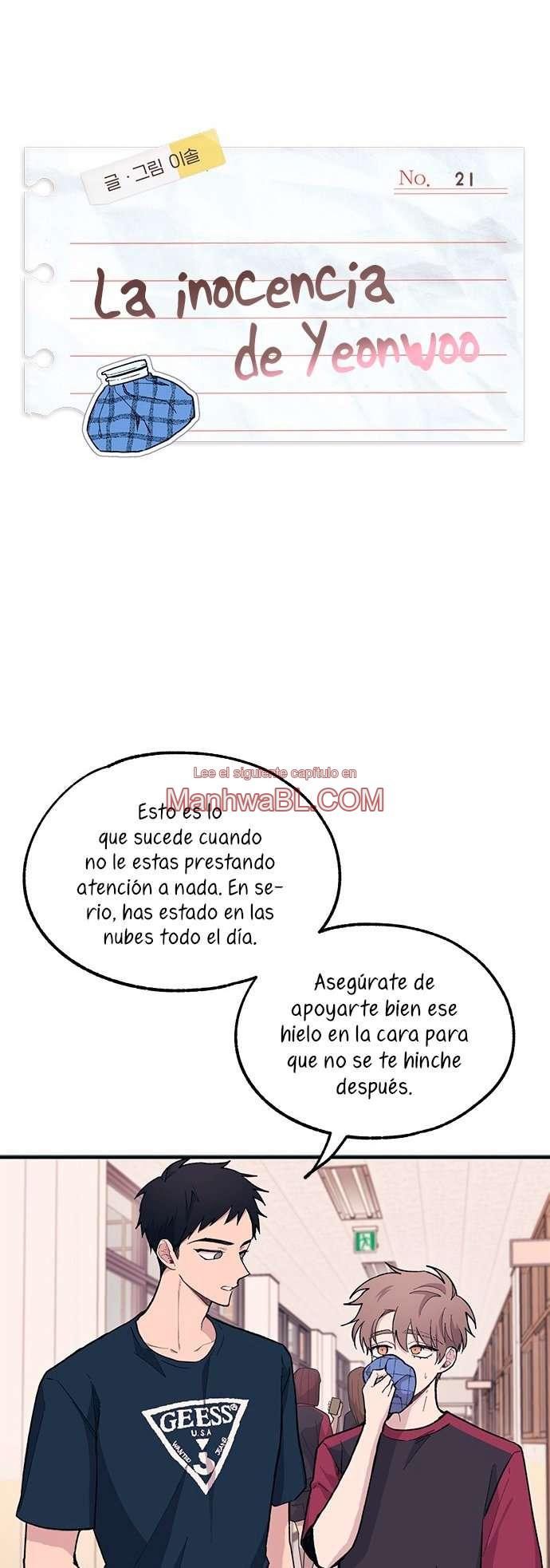 La inocencia de Yeonwoo - Capítulo 21 manhwa