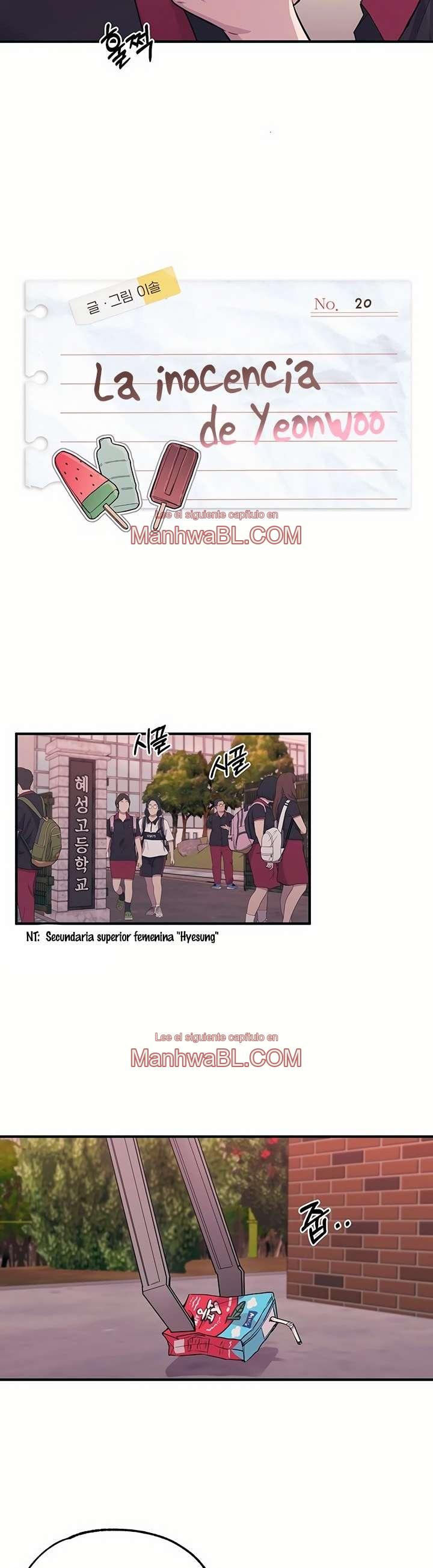 La inocencia de Yeonwoo - Capítulo 20 2 manhwa