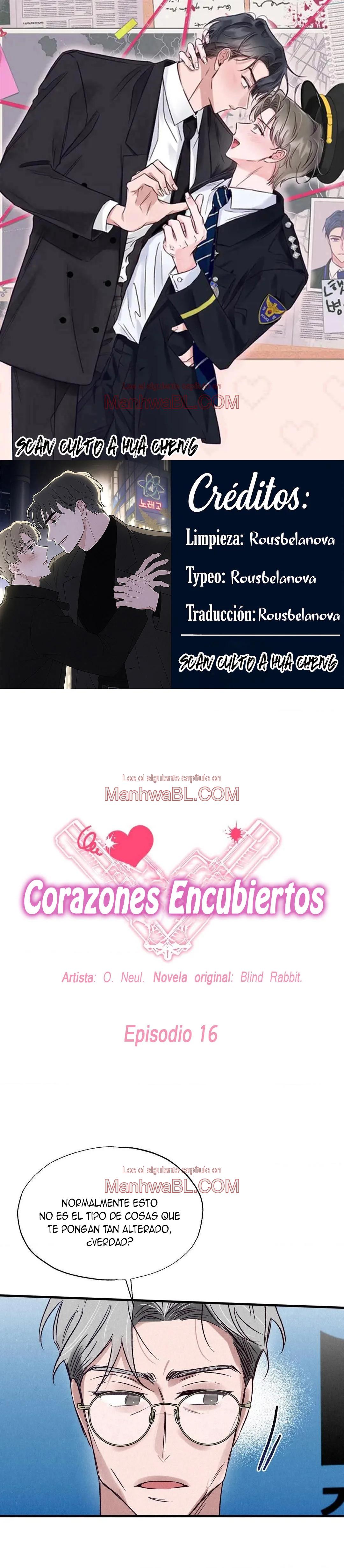 Corazones encubiertos - Capítulo 16 manhwa