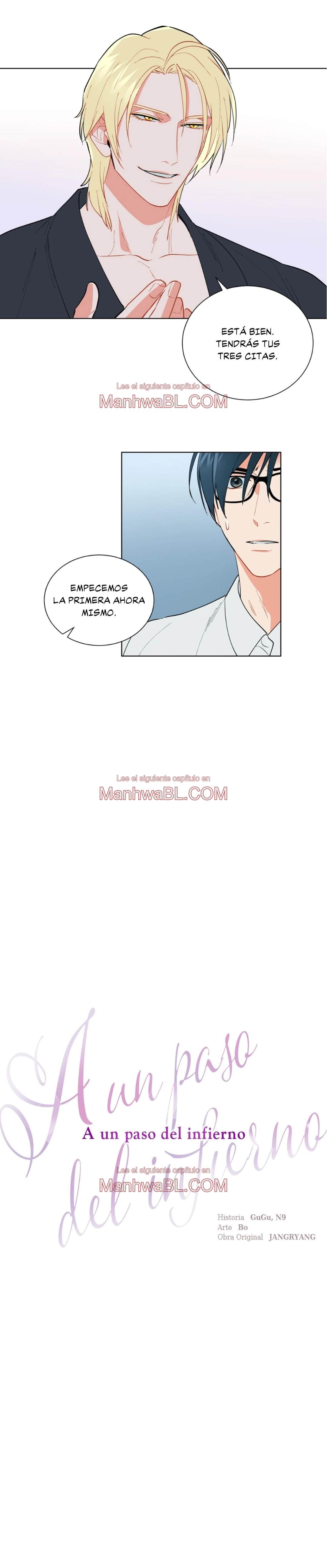 A un paso del infierno - Capítulo 15 manhwa