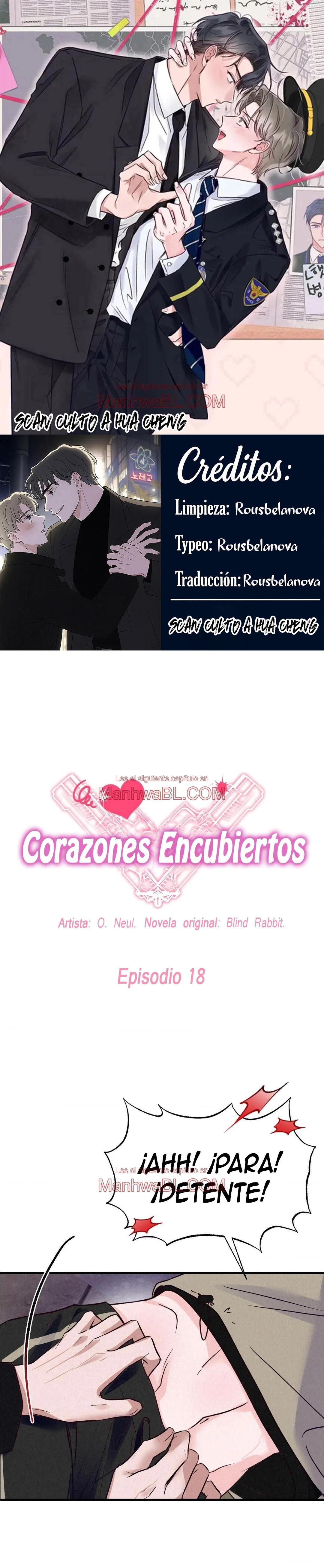 Corazones encubiertos - Capítulo 18 manhwa