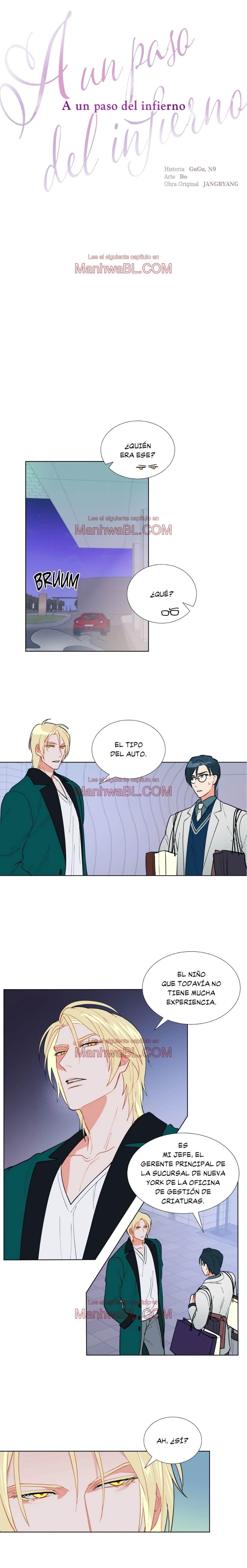 A un paso del infierno - Capítulo 20 manhwa