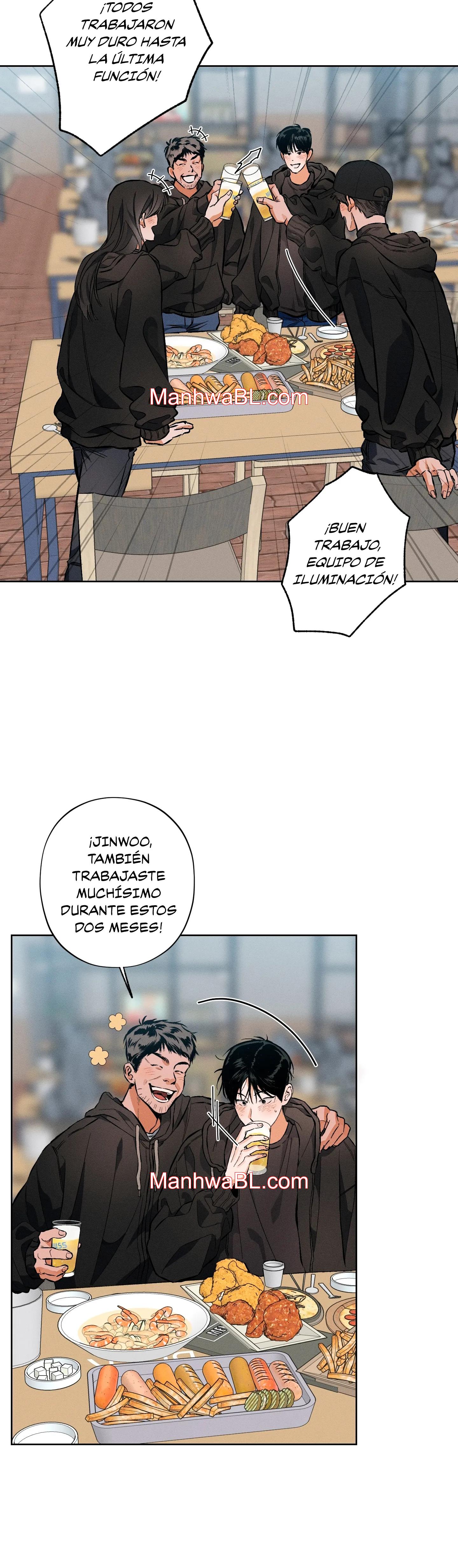 Detras del escenario - Capítulo 1 manhwa