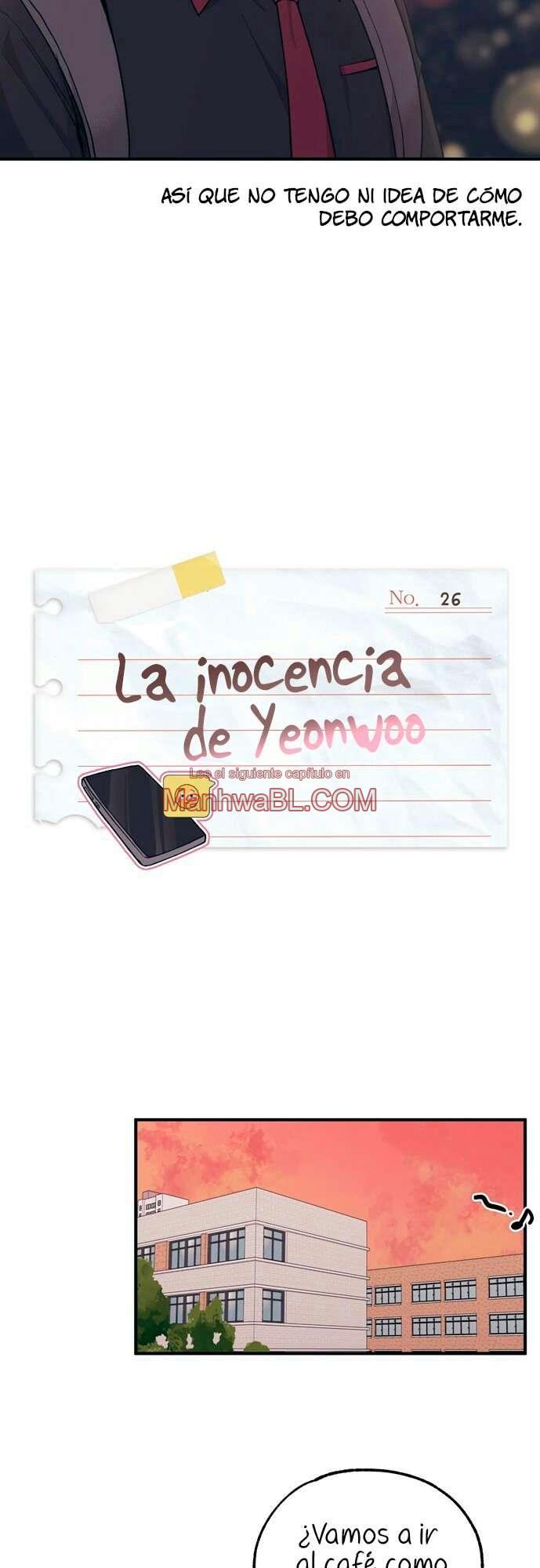 La inocencia de Yeonwoo - Capítulo 26 manhwa