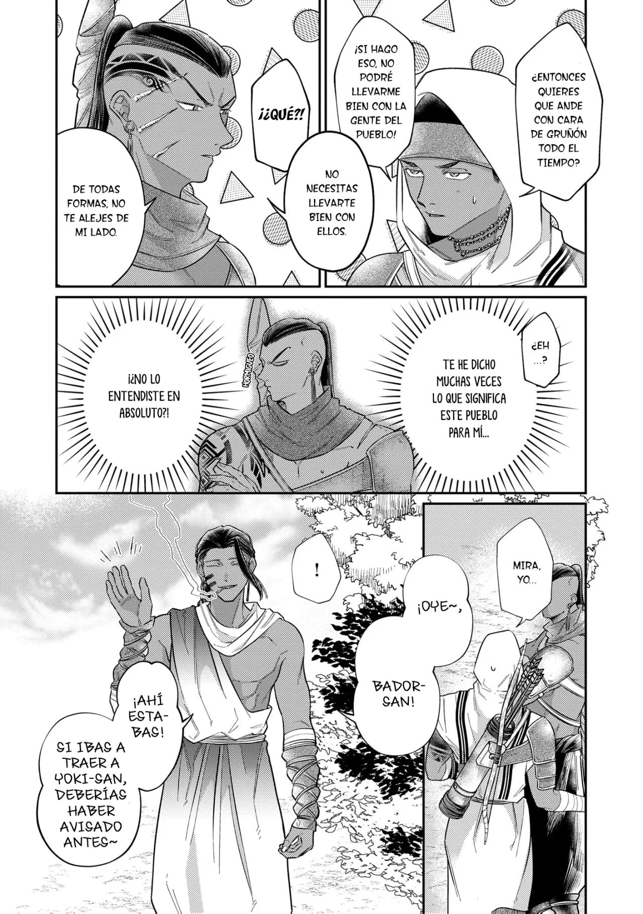 Buzoku Omegaverse - Capítulo 4 manhwa