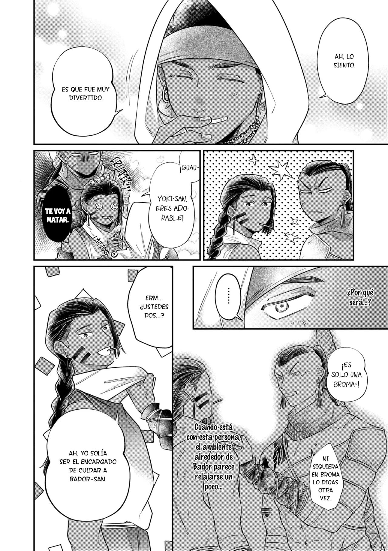 Buzoku Omegaverse - Capítulo 4 manhwa