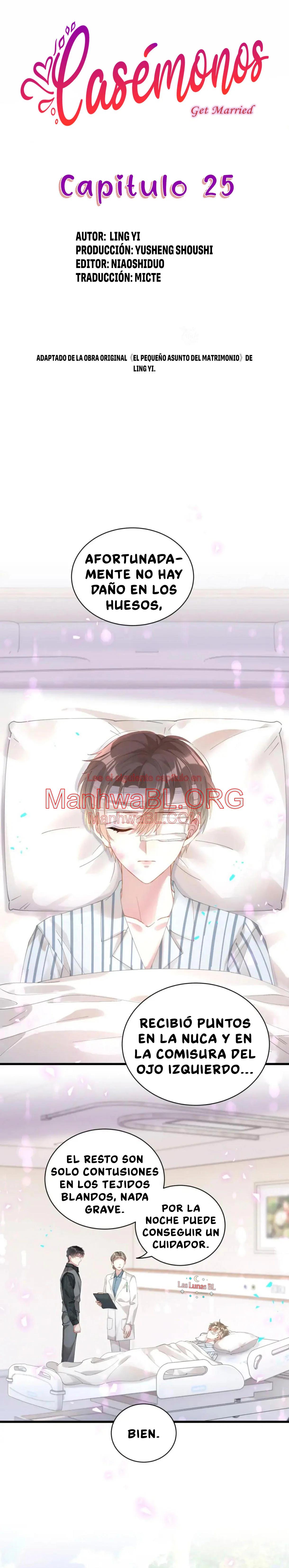 Casémonos - Capítulo 25 manhwa
