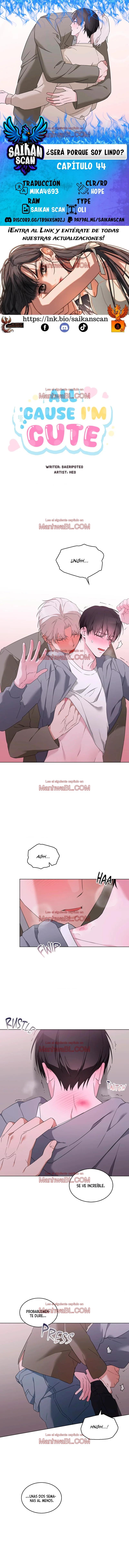 Manhwa BL Español – Leer Yaoi Online Gratis en es.mi2manga.com ¿Es porque soy lindo? - Capítulo 44 manhwa