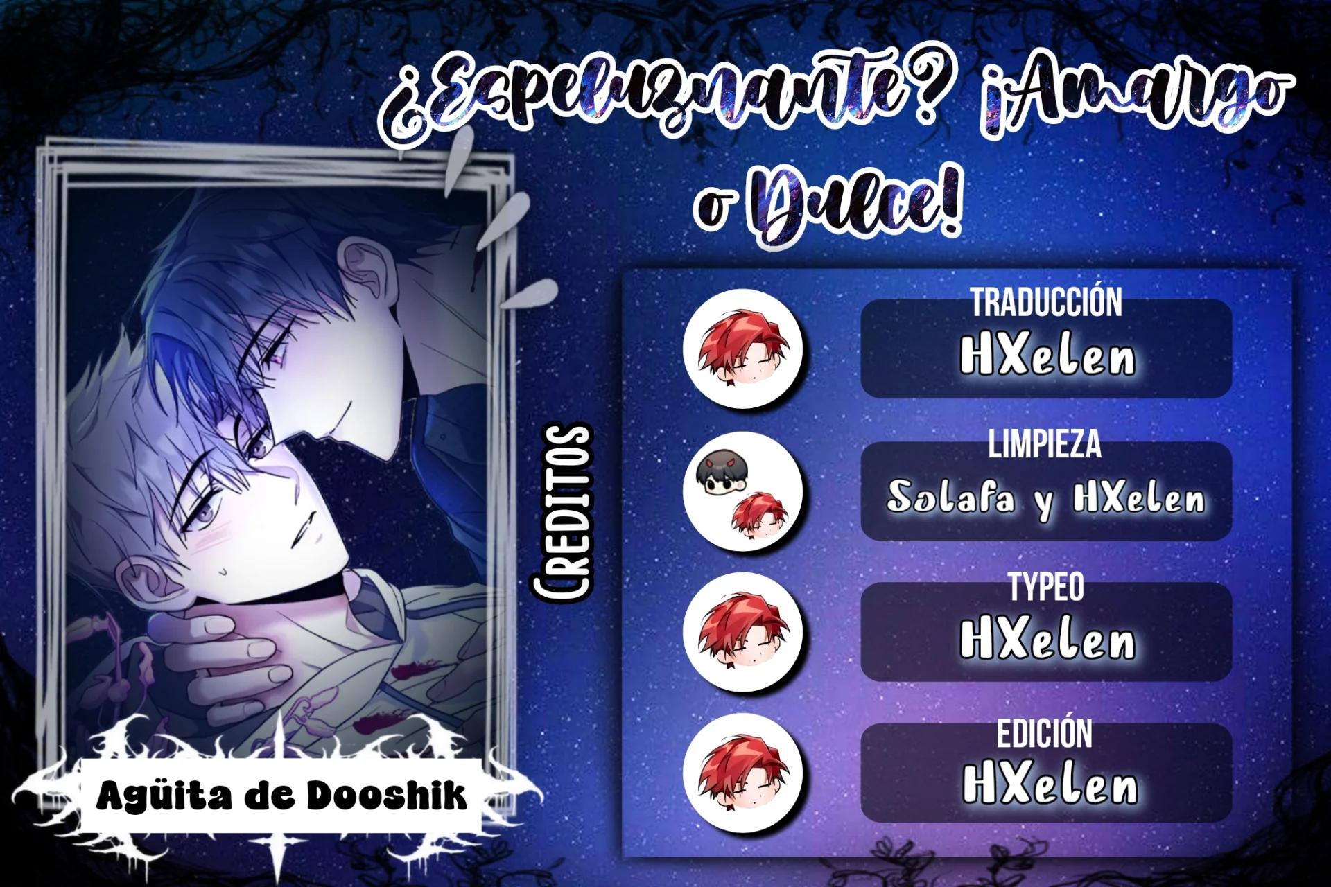 ¿Espeluznante? ¡Amargo o Dulce! - Capítulo 6 manhwa
