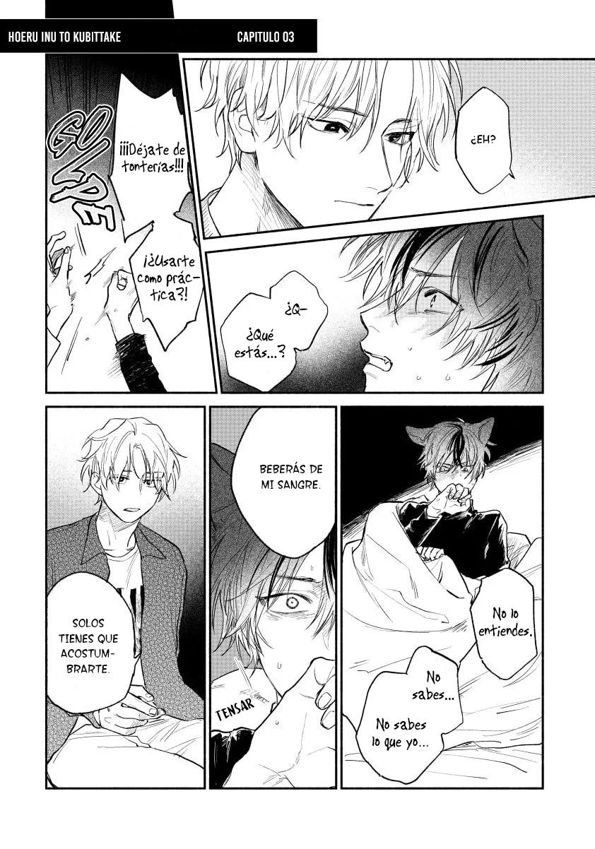 Hoeru Inu to Kubittake - Capítulo 3 manhwa