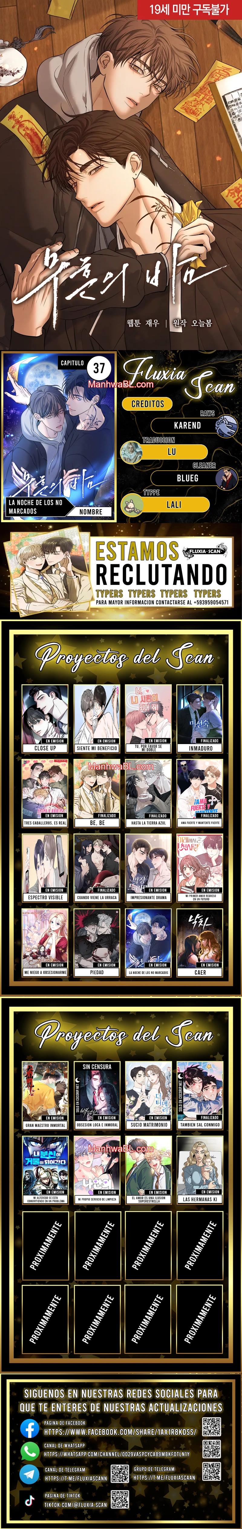 La noche de los no marcados - Capítulo 37 manhwa