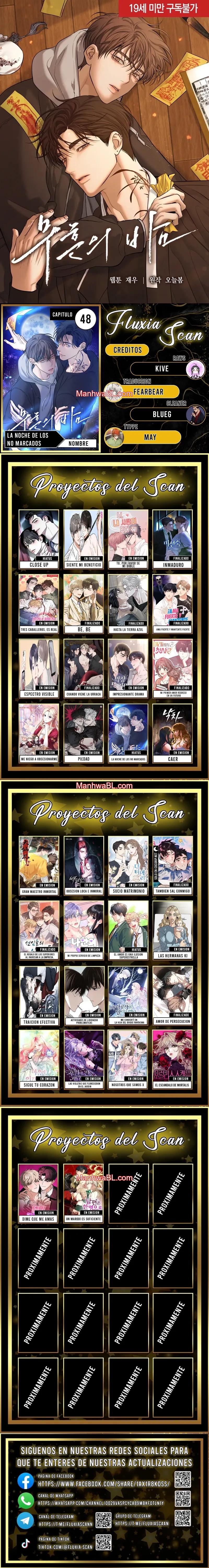 La noche de los no marcados - Capítulo 48 manhwa