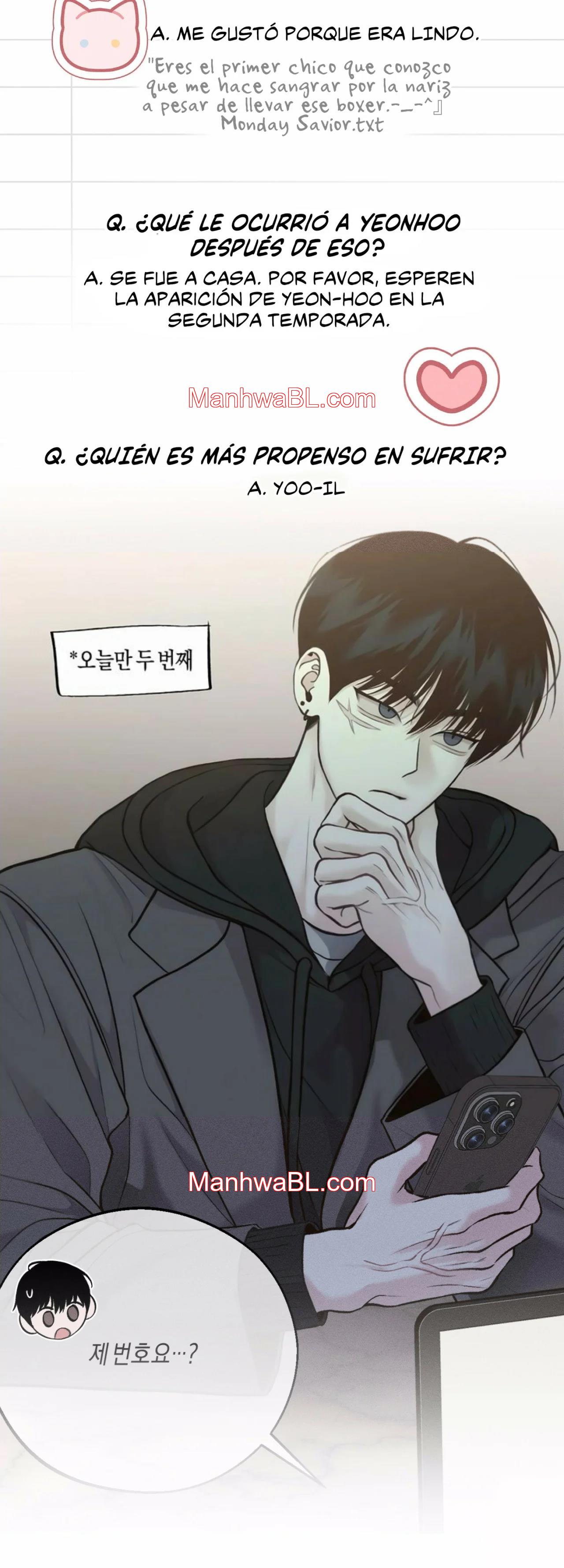 Monday Savior - Capítulo 29.5 manhwa