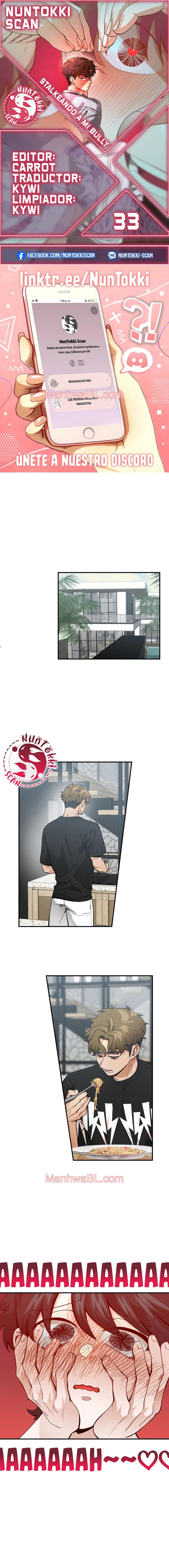 Stalkeando A Mi Bully - Capítulo 33 manhwa