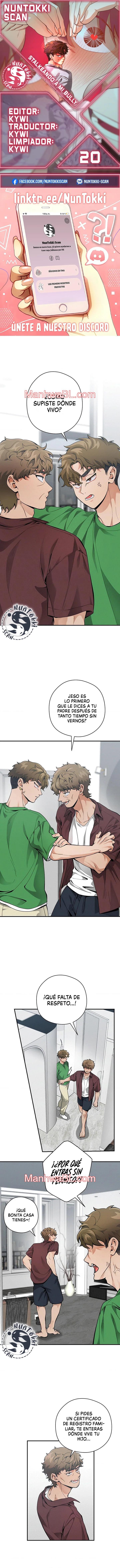 Stalkeando A Mi Bully - Capítulo 20 manhwa