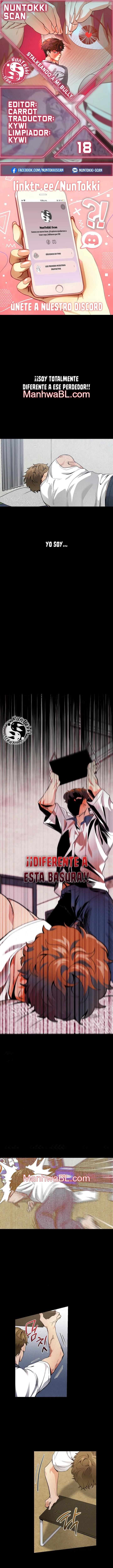 Stalkeando A Mi Bully - Capítulo 18 manhwa