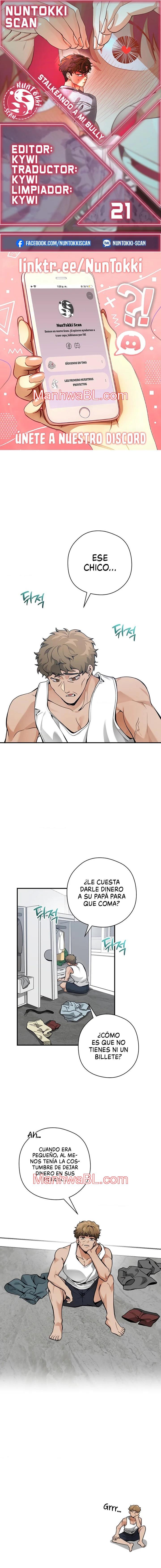 Stalkeando A Mi Bully - Capítulo 21 manhwa