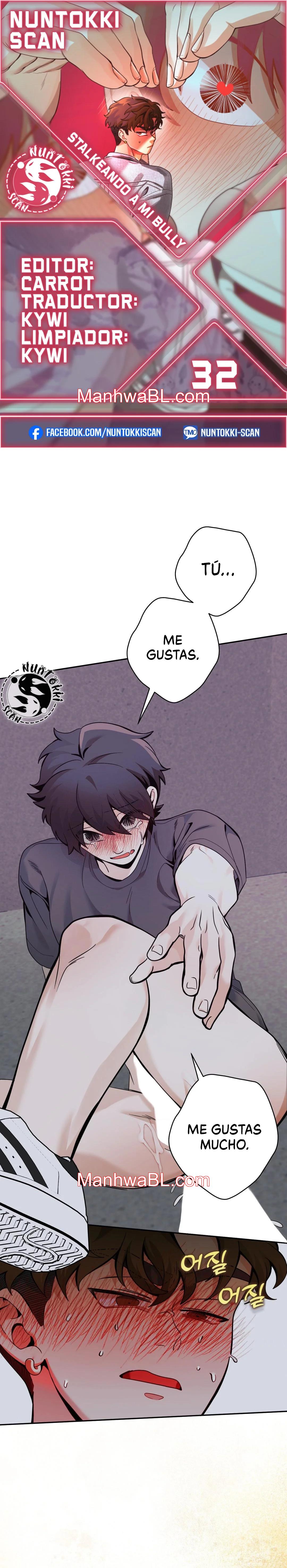 Stalkeando A Mi Bully - Capítulo 32 manhwa