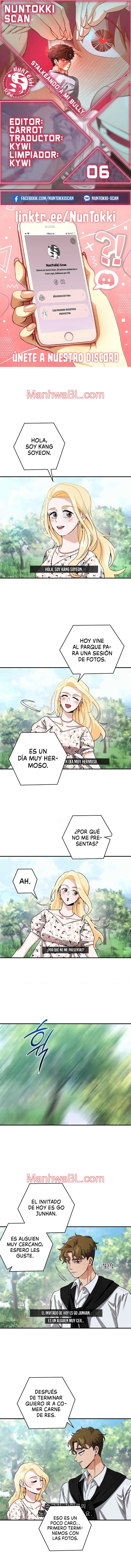 Stalkeando A Mi Bully - Capítulo 6 manhwa