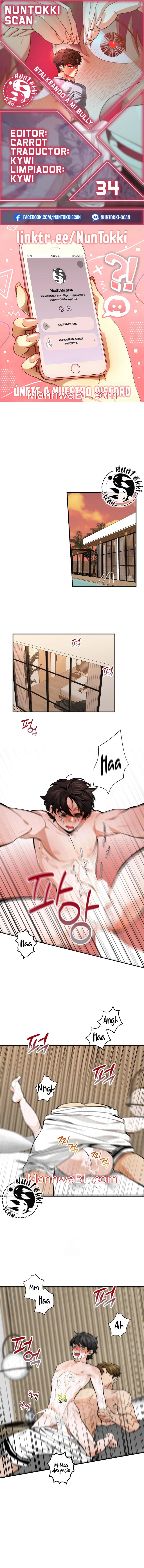 Stalkeando A Mi Bully - Capítulo 34 manhwa