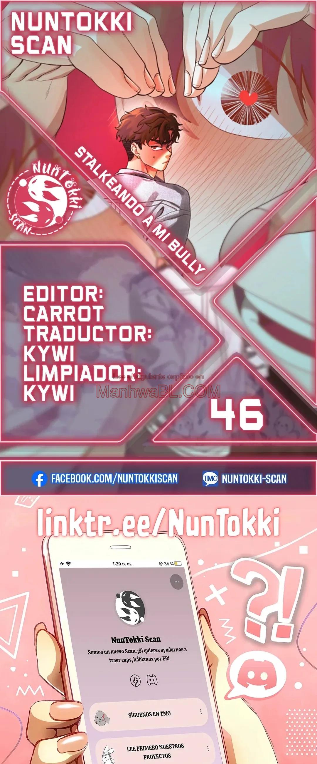 Stalkeando A Mi Bully - Capítulo 46 manhwa