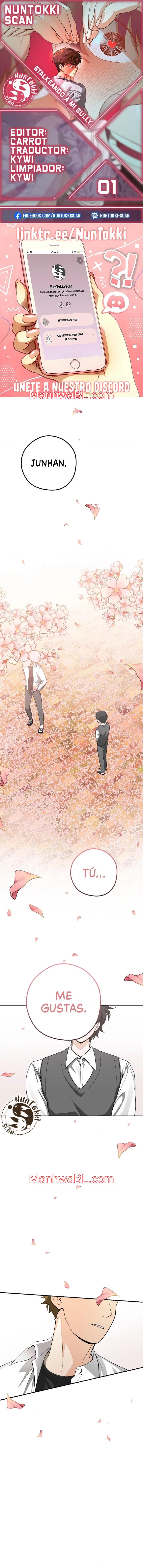 Stalkeando A Mi Bully - Capítulo 1 manhwa