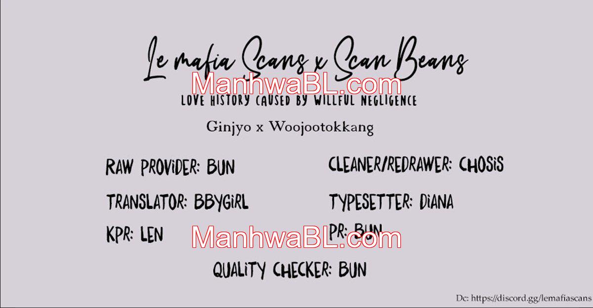 Love History Caused by Willful Negligence - Capítulo 8 manhwa
