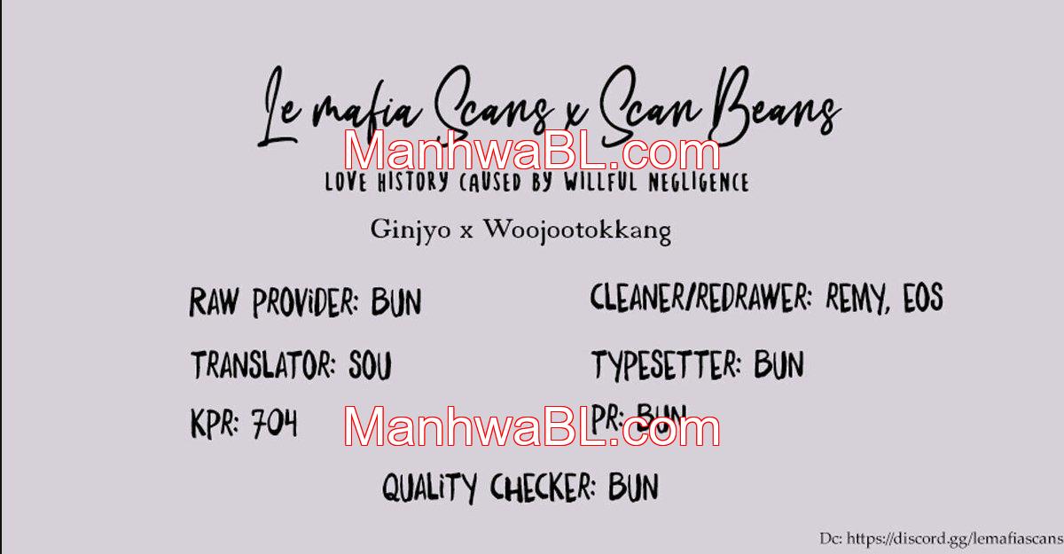 Love History Caused by Willful Negligence - Capítulo 7 manhwa