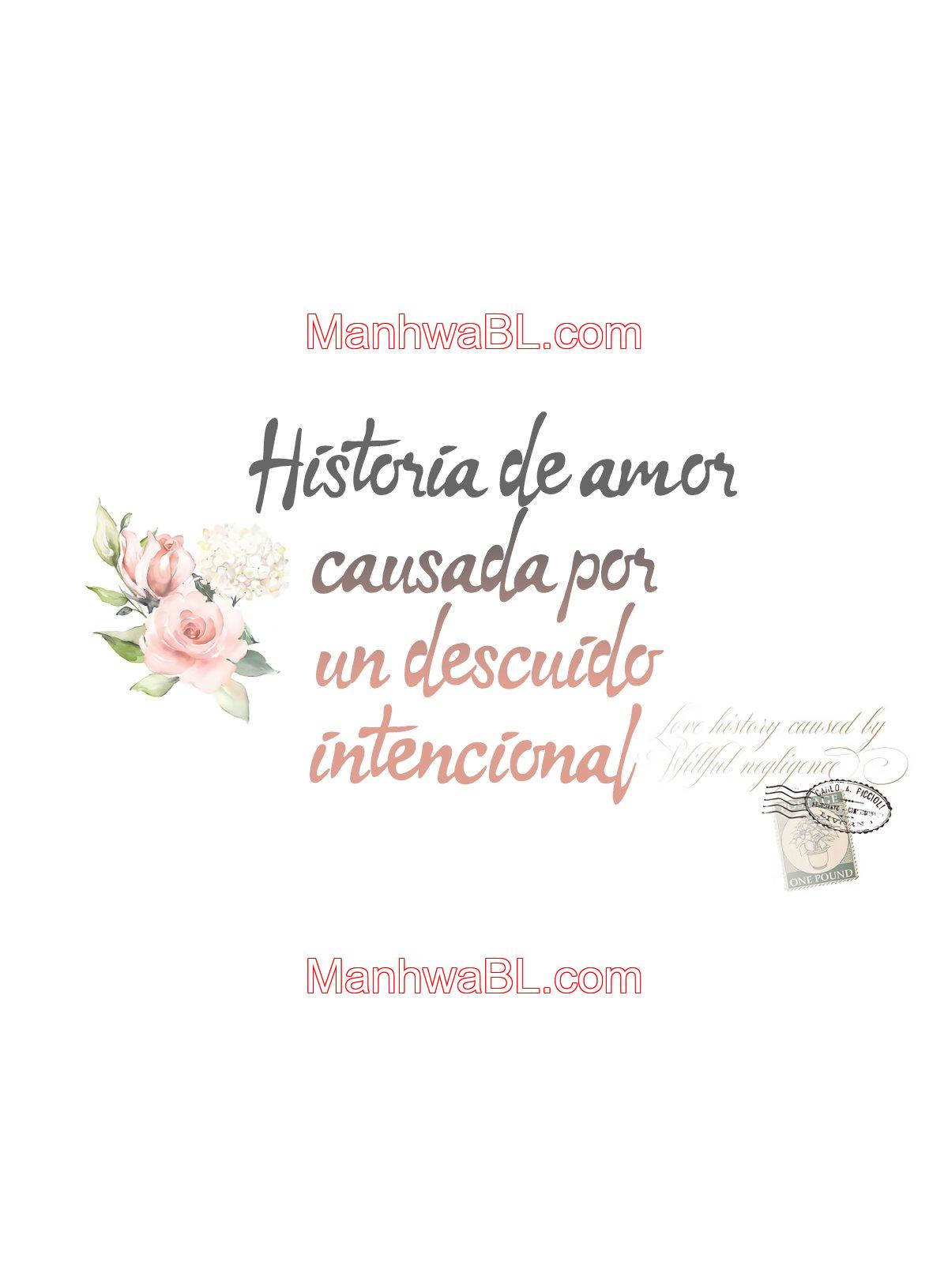 Love History Caused by Willful Negligence - Capítulo 3 manhwa