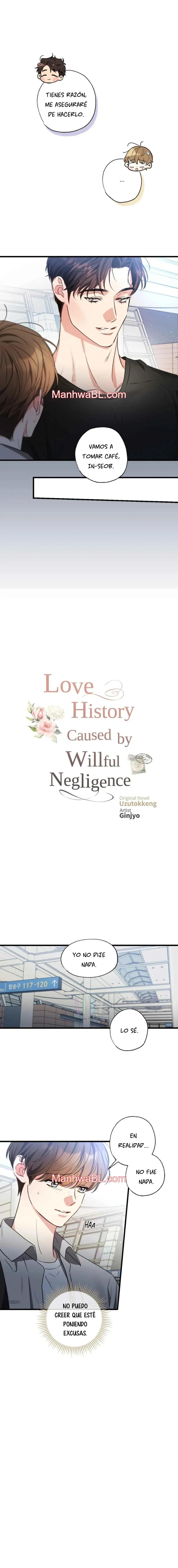 Love History Caused by Willful Negligence - Capítulo 85 manhwa
