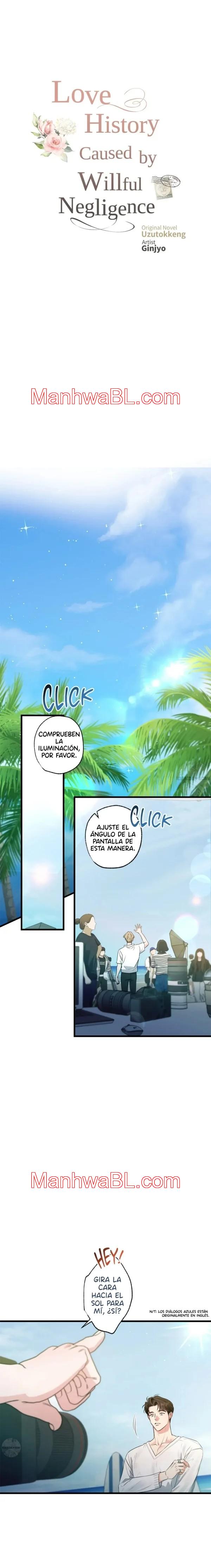 Love History Caused by Willful Negligence - Capítulo 86 manhwa